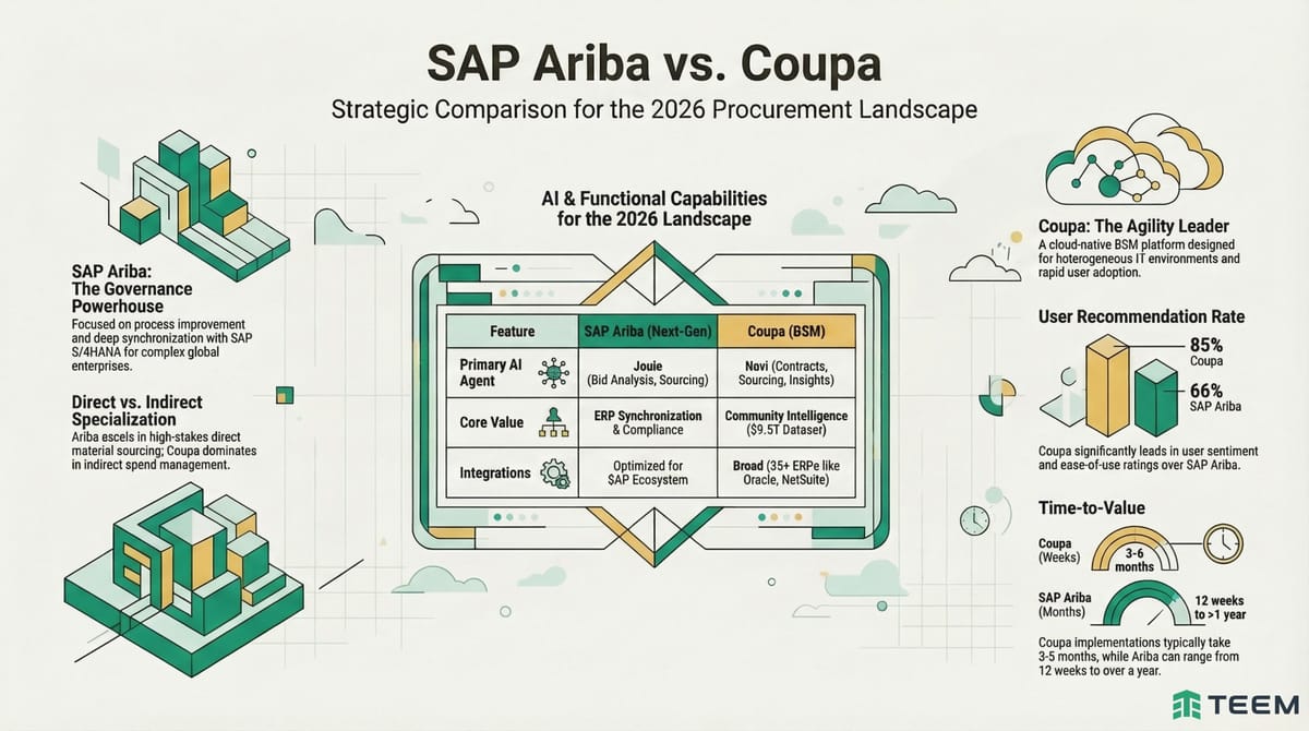 SAP Ariba vs. Coupa: Product Comparison Report